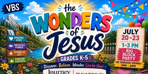 The Wonders of Jesus - VBS