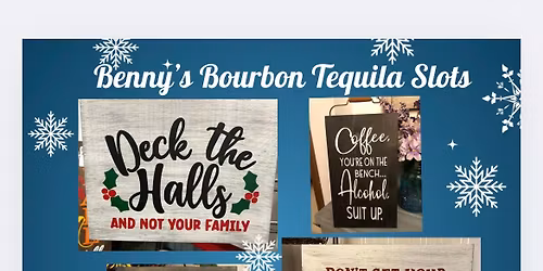 Board Painting at Benny\u2019s Bourbon Tequila Slots Rockford