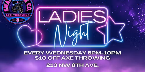 Ladies Night at Swamp Axe