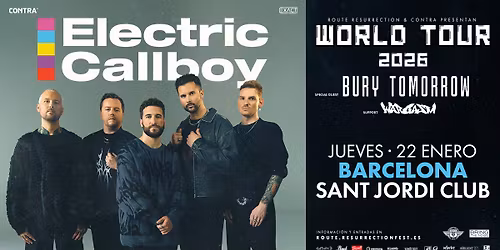 Route Resurrection Electric Callboy (Barcelona, 2026)