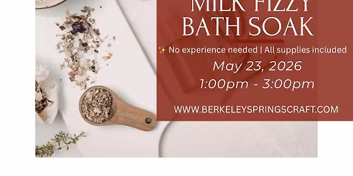 DIY - Goats Milk Fizzy Bath Soak