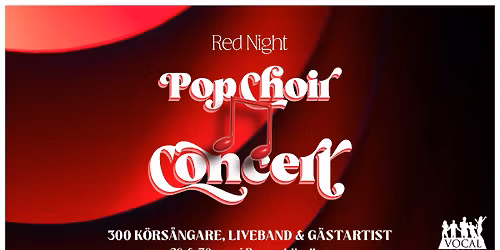 Red Night Pop Choir. Concert