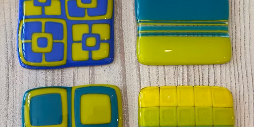 Glass Coaster Workshop at Sherman Arts Fest