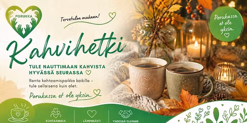 Porukan kahvihetki Espoossa