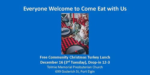 Free Community Christmas Turkey Lunch