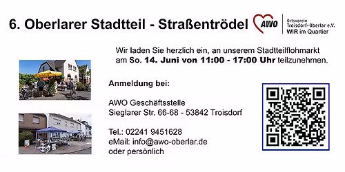 6. Oberlarer Stadtteil-Stra\u00dfentr\u00f6del 