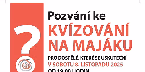 KV\u00cdZOV\u00c1N\u00cd NA MAJ\u00c1KU - pro dosp\u011bl\u00e9