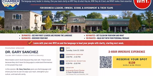 Lead With Why Event