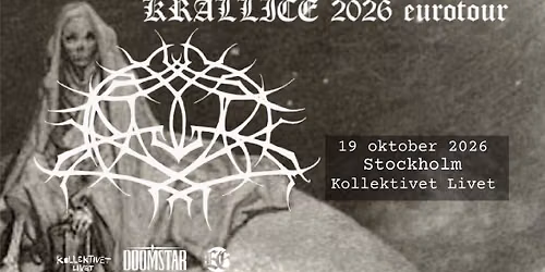 Krallice | Live p\u00e5 Kollektivet Livet, Stockholm 