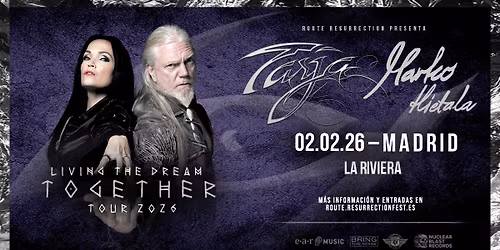 Route Resurrection: Tarja y Marko Hietala (Madrid, 2026)