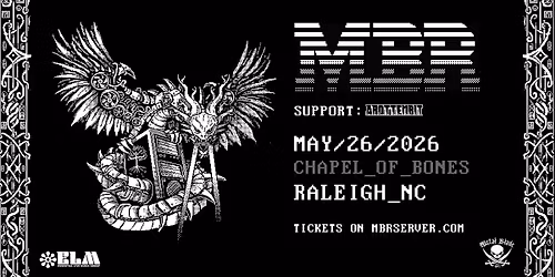 MASTER BOOT RECORD + arottenbit \/\/ RALEIGH MAY 26