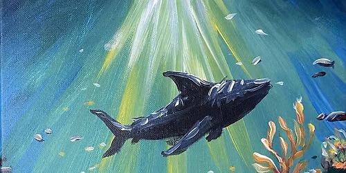 Paint and Sip: Reef Crusin' 
