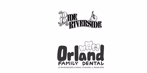 Ride Riverside August Slow Roll - Ending at Orland Family Dental for BBQ