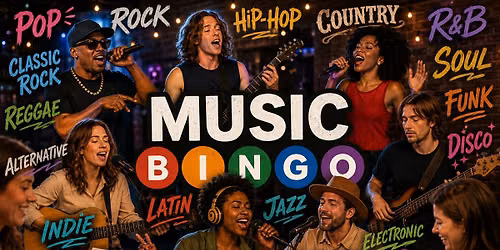 \ud83c\udfb6 Music Bingo in members lounge \ud83c\udfb6