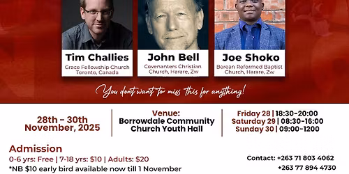 Reformation Family Conference 2025 - Walk by Faith
