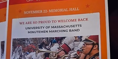 Weekend before Thanksgiving Drum Corp Show Plymouth 