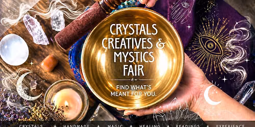 \ud83d\udc97\ud83c\udf19Gymea Crystals, Creatives & Mystics Fair 4 & 5 July!\ud83c\udf19\ud83d\udc97