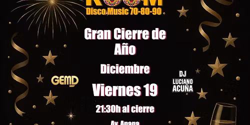 Funky Room Gran Cierre de a\u00f1o en Tenerife