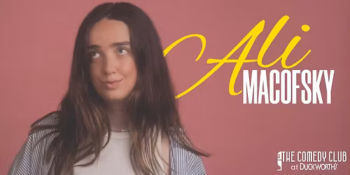 Ali Macofsky! January 8-10