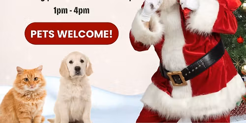 Free Santa photos (Family AND Pets welcome) 