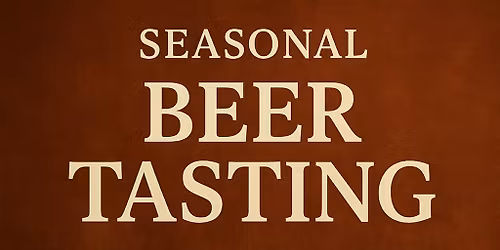 Christmas Beer Tasting