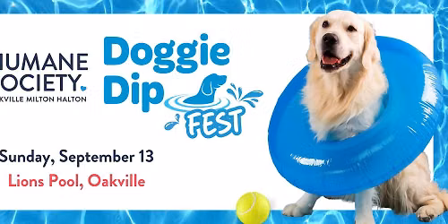 Doggie Dip Fest -- Oakville
