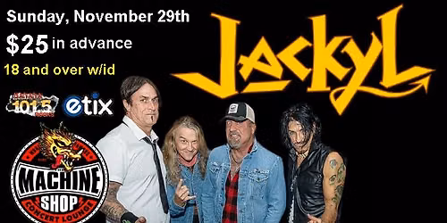 JACKYL at The Machine Shop