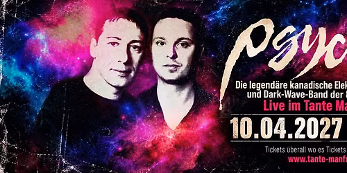 live: PSYCHE (Kanada) - Die 80er EBM Legende is back!