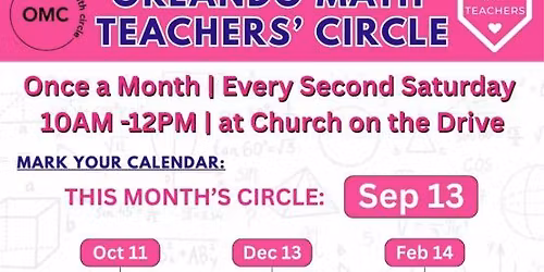 Teachers Math Circle
