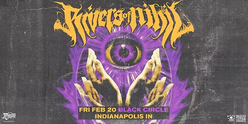 Rivers of Nihil & more, live in Indianapolis at Black Circle!