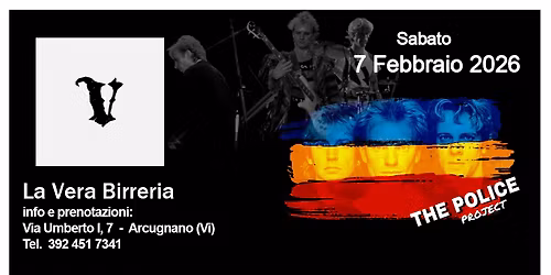 Police Project Live @ La Vera Birreria