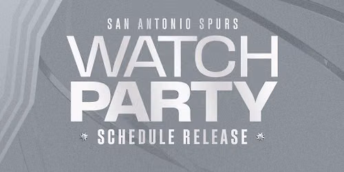 Official Spurs Watch Party Presented by Michelob ULTRA