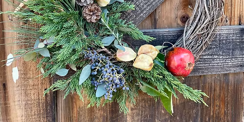 Create a Beautiful Natural Holiday Wreath!
