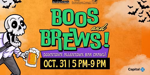 Boos and Brews: Crawl-o-Ween