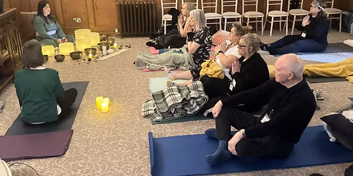 Feeling overwhelmed? Monthly guided sound relaxation session in Altrincham