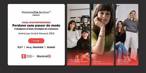 Panel d'entrepreneures : Perdurer sans passer de mode