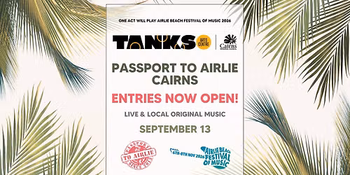 Passport to Airlie Cairns 2026