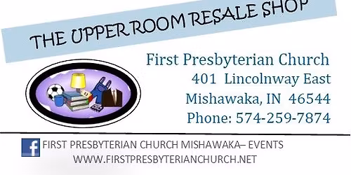 UPPER ROOM- RESALE SHOP