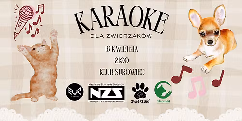 KARAOKE NIGHT x ZWIERZAKI NZS