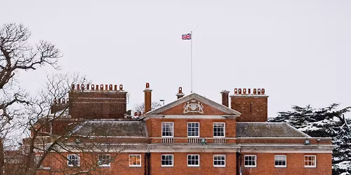 Brocket Hall Christmas Lights Switch On