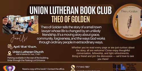 Union Book Club - Theo of Golden