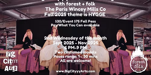 Big Cityyy Life Drawing FALL 2025 Series