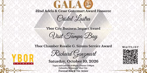 60th Ybor Chamber Gala - SOLD OUT!
