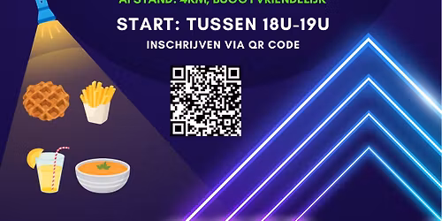 'LIGHT IT UP' wandeling