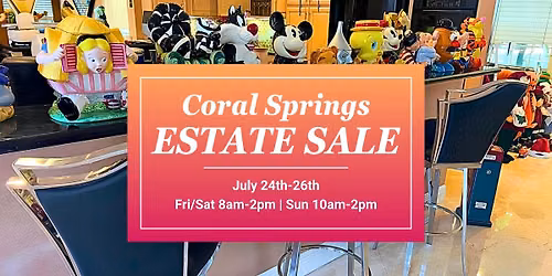 Coral Springs Estate Sale | Disney, Wizard of Oz, Art Glass & Designer Finds