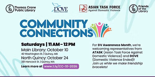 Community Connections: DV Awareness Month @ North Quincy!