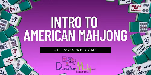 Beg.-Intro to Mahjong Lesson the 4th Sunday -Green Ginger
