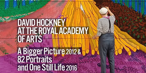 David Hockney At The Royal Academy Of Arts \ud83c\udfa8\ud83c\udf08\ud83c\udfca\ud83d\uddbc\ufe0f