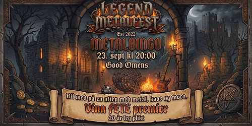 METALBINGO \/\/ Good Omens