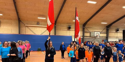 Gymnastikopvisning i Drigstrup GF